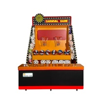 LTG Machine de jeu de stand de carnaval d'intérieur de haute qualité Vente en gros Personnaliser le jeu de carnaval de basket-ball pour adultes Matière plastique