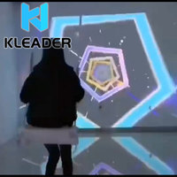 Juegos interactivos de columpio somatosensorial para niños, transformación de realidad virtual, Escena de simulación de roaming, juegos de pared mágicos