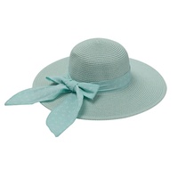 Chapeaux de soleil à large bord pour femmes lettre broderie nœud noir Panama chapeau de paille plié disquette plage dames casquettes