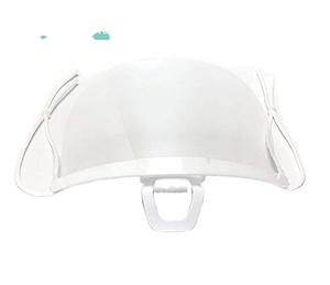 Manufaktur terlaris masker wajah bening plastik sanitasi transparan antikabut industri makanan kustom UNTUK RESTORAN - Product Image 1