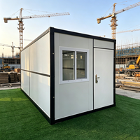 Casas Contenedor Plegables de 20 y 40 pies de Instalación Rápida, Casas Prefabricadas Plegables, Oficina en Sitio