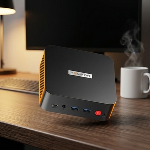 Mini PC professionnel 5 3500U double LAN, WiFi 5 stable, sortie triple écran 4K, transmission haute vitesse double NIC et double disque dur - Product Image 1