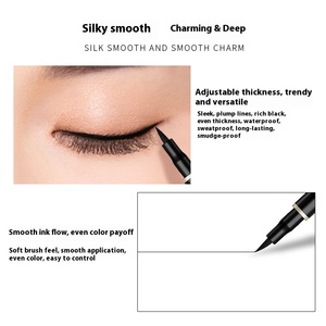 Eyeliner liquide vegan imperméable à base de produits chimiques, haute intensité de couleur, longue durée, séchage rapide, <span class=keywords><strong>crayon</strong></span> eyeliner - Product Image 5