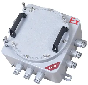 ATEX Certificated IIB IIC Explosion-proof IP66 electrical enclosures in cast aluminum