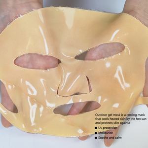 Mascarilla de Hidrogel 3D V-Lift con Lazos para las Orejas para Reafirmar el Rostro y el Cuello, Tensor de Papada, Lifting Nocturno, Marca Privada OEM - Product Image 4