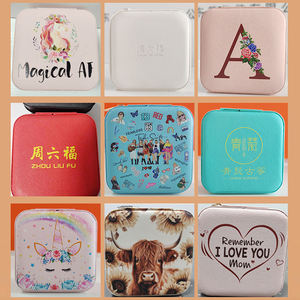 Estuche de Joyería de Viaje Pequeño y Portátil de Cuero PU Estilo Occidental Personalizado al por Mayor con Compartimentos Desmontables para Mujer - Product Image 6