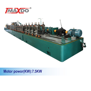 Ligne de production de tubes automatiques <span class=keywords><strong>MAXDO</strong></span> en acier inoxydable avec moteur à roulement et PLC pour machine de fabrication de tubes creux - Product Image 4