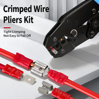 CXNI Série FDD – Terminal à sertir femelle à déconnexion rapide, en laiton étamé, isolé PVC, 600V, AWG 22-16