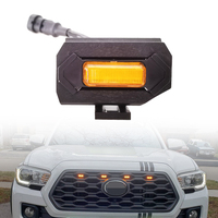 2016-2023 pour Toyota Tacoma Auto-Modified LED Front Grill Lights 2020 + Accessoires LED Daylight Driving Warning Light