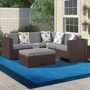 Vente en gros de meubles de patio Ensemble de meubles d'extérieur en rotin pour bistro Mobilier de détente moderne Ensemble de jardin en PE pour bistro - Product Image 3