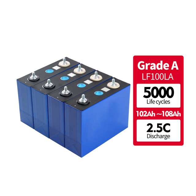 US EU Stock Lithium Ion Batteries Byd Ev Lifepo4 100Ah 105Ah 120Ah Battery Portable Battery Energy Storage From Docan Technology