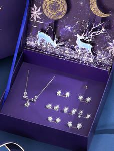 Xinrunjin กล่องของขวัญเครื่องประดับแบรนด์แบบกำหนดเองสั่งซื้อจำนวนมากสำหรับงานกิจกรรมขององค์กรของขวัญจากลูกค้าของขวัญ B2B ส่วนบุคคลของขวัญแต่งงาน - Product Image 5