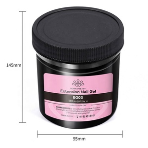 BORN PRETTY 225g 500g 1kg Camouflage Jelly Acrylic Extension <strong>Gel</strong> No Heat Solid Builder Nail <strong>Gel</strong> De Construction Hard <strong>Gel</strong> 1 KG - Product Image 6