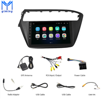 Lecteur multimédia DVD GPS Android 10.1 pour Hyundai I20 2018 2019 2020, lecteur radio audio de navigation DVD gauche
