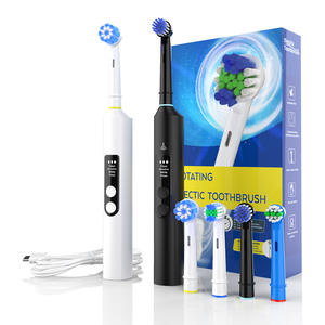 Cepillo de Dientes Eléctrico Rotatorio Inteligente Personalizado con Carga Tipo C, Resistente al Agua IPX7, Batería Recargable, Carcasa de Plástico - Product Image 2
