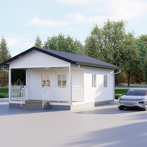 Maison 2 3 chambres à coucher Bungalow Flat Pack Container Home Extensible Conteneur Préfabriqué Petite Maison Mobile avec Maison Solaire 40ft 20ft - Product Image 1