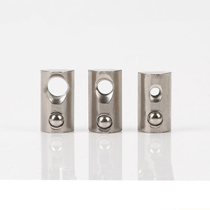 M4 M8 — noix à <span class=keywords><strong>ressort</strong></span> de haute précision avec boule, fabriqué en chine, pièces - Product Image 1
