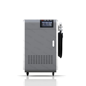 Machine de nettoyage au laser à fibre portative à double oscillation Leadinng Technology 1500w 2000w, machine de nettoyage au laser pour éliminer la rouille - Product Image 1