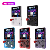 J XF40V Console de Jeu Portable avec Écran IPS de 4 Pouces, Console Open Source, Lecteur Vidéo de Poche Rétro, Console de Jeu Vidéo Rétro