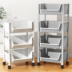 Scaffali Organizzatori Multilivello per Cucina, Scaffali per Microonde, Organizzatore Mobile per Pentole da Soggiorno - Product Image 6