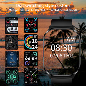 SENBONO HK21AMOLEDスマートウォッチ男性2.01 ''HD大画面応答通話血圧フィットネストラッカースポーツ男性スマートウォッチ女性 - Product Image 2