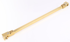 Accesorios de Baño, Herrajes de Acero Inoxidable Sus304, Barra de Soporte Ajustable para Mampara de Ducha con Parte Superior de Vidrio - Product Image 2