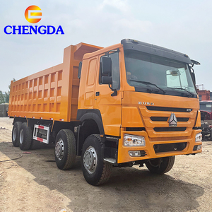 Camion Ribaltabile Usato Sinotruk Howo 7 NX 371 8x4 per Miniera, Autocarro Ribaltabile a 12 Ruote Sino - Product Image 1