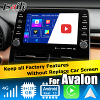 Caja de navegación automática Carplay inalámbrica Android 13 para interfaz de video Toyota Avalon RAV4 2018-2022 de Lsailt