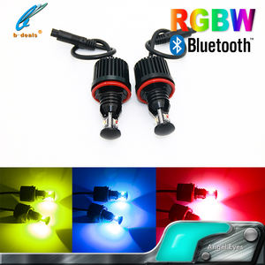 Blue.tooth App Control RGBW LED Marker Angel Eyes H8 para <span class=keywords><strong>BMW</strong></span> E92 E90 E82 E88 E60 E70 80W Pure White - Product Image 4