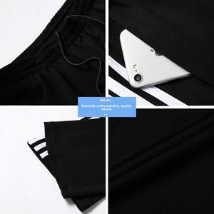 Pantaloni Casual Unisex per <span class=keywords><strong>Studenti</strong></span>, Uniformi Scolastiche, Pantaloni Invernali Foderati in Pile Blu Navy con Una, Due o Tre Strisce C - Product Image 3