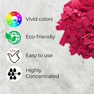 Forma di fiocco candela colorante per cera di soia/cera paraffina colorante - Product Image 2
