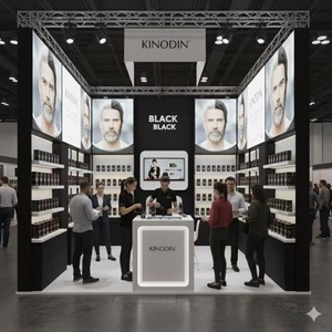 Professionele Organische Magic Fast Permanente Haarverf Crème 400ml Natuurlijke Bubbelkleur Zwart - Product Image 5