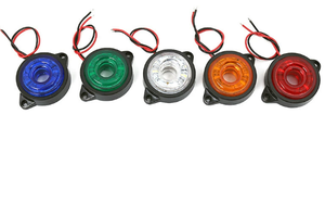 LED Indicator Light for Front &amp; Rear Side Yellow/White/Blue/Green/<strong>Red</strong> <strong>Sign</strong> for Truck Car Traile Car Light Accessories - Product Image 3