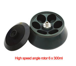 Grande alta velocidade refrigerada centrífuga 10000r/min 6x1000ml ângulo rotor com adaptadores laboratório centrífuga máquina - Product Image 4