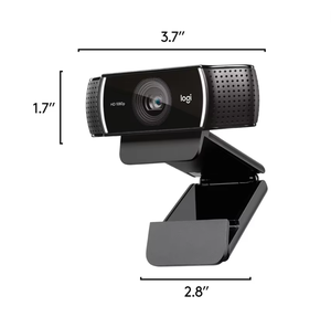 Cámara <span class=keywords><strong>Web</strong></span> HD 1080P Nueva para Logitech C922 PRO, Videollamadas, Micrófonos Duales, Compatible con Trípode, Ideal para Streaming/Juegos - Product Image 3