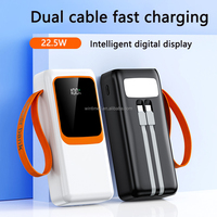 NUEVO Power Bank Portátil de Alta Capacidad QC3.0 50000 mAh 2025, Cargador Móvil de 20000 y 30000 mAh con Carga Súper Rápida