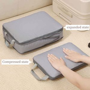 Bag Saving Space for Travel 4 Set Packing Cubes Various Sizes Packing Organizer for <b>Luggage</b> Carry on Suitcase - Product Image 6