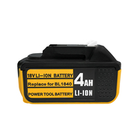Baterai Isi Ulang Berkualitas Baik 18V 40Ah Dengan Indikator Daya LED Untuk Perkakas Tangan Tanpa Kabel Bl1840 4.0