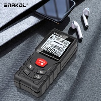 SNAKOL 120m télémètre laser portable de haute précision ruban à mesurer infrarouge électronique pour les mesures de la pièce