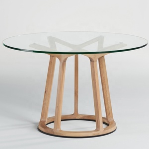 <span class=keywords><strong>Verre</strong></span> <span class=keywords><strong>trempé</strong></span> <span class=keywords><strong>rond</strong></span>/personnalisé de 8mm-incassable, personnalisable pour les tables basses et centrales - Product Image 2