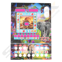 Kit de machine de jeu multi-étoiles de football de carte de circuit imprimé d'arcade de bricolage avec des accessoires de clavier de Mario