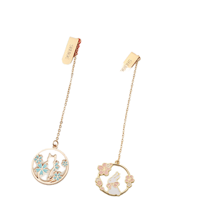 Marcapáginas de Aleación con Diseño de Mascota Coreana de Dibujos Animados, Bonito y Creativo, para Estudiantes, Reutilizable, con Impresión UV, Material Escolar - Product Image 5