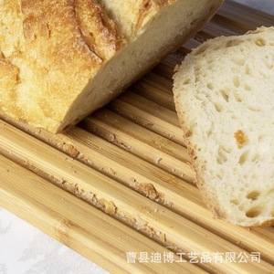 กล่องเก็บขนมปังไม้ไผ่พร้อมที่ตัด สำหรับใช้ในครัวและร้านเบเกอรี่ - Product Image 3