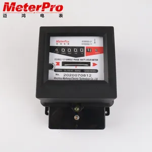 Single phase registor counters electromechanical kwh meter