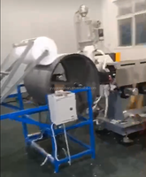 Extrudeuse de Protection personnelle, en tissu soufflé par fusion, à vis unique, Machine de Production de granulés, ligne de Production personnalisée