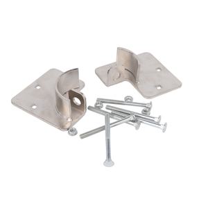 Precio de fábrica Cerradura de puerta de vidrio inferior de acero sólido cromado Candados de camión de piso En stock - Product Image 6