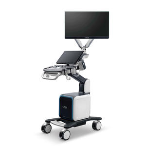 Mindray Vetus 80 Reusable Portable Dual Screen Veterinary Diagnostic Equipment Standard Color Doppler <b>Ultrasound</b> Trolley <b>Machine</b> - Product Image 1