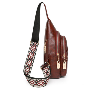 <span class=keywords><strong>Sac</strong></span> bandoulière en cuir PU avec logo personnalisé, style vintage, nouvelle mode, <span class=keywords><strong>sac</strong></span> banane, <span class=keywords><strong>sac</strong></span> <span class=keywords><strong>de</strong></span> <span class=keywords><strong>poitrine</strong></span>, <span class=keywords><strong>sac</strong></span> à bandoulière pour <span class=keywords><strong>femme</strong></span>, style été-printemps - Product Image 4