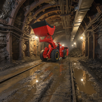 Chargeur LHD Scooptram Tuoxing TC-200 2m³ prêt pour l'avenir avec interface de données pour une intégration intelligente dans les mines