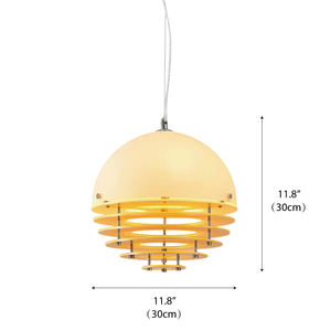 Lampe suspendue nordique moderne, style Space Age, en métal, acrylique et verre, LED, haute qualité, nouveau design unique, lampe suspendue à plusieurs niveaux en forme de citron - Product Image 6